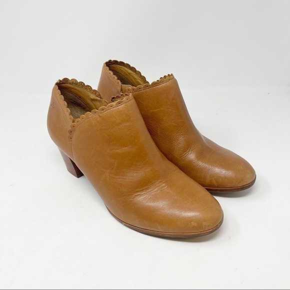 JACK ROGERS Womens MARIANNE SCALLOPED BOOTIES - Picture 1 of 9